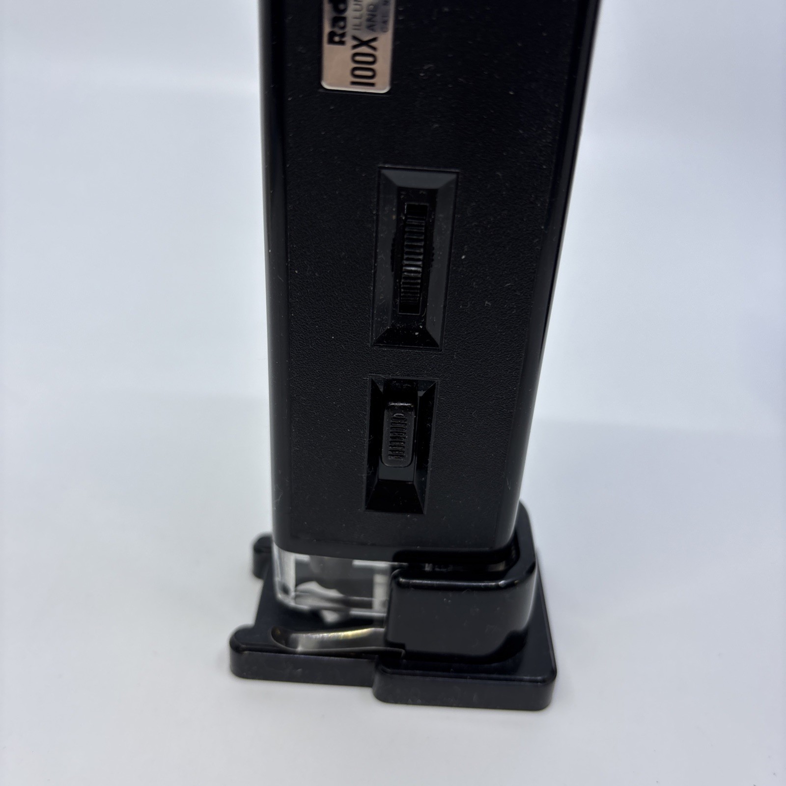 Radio Shack Slide Microscope #63-853 8X Magnifier 100X Power Illuminated 100X