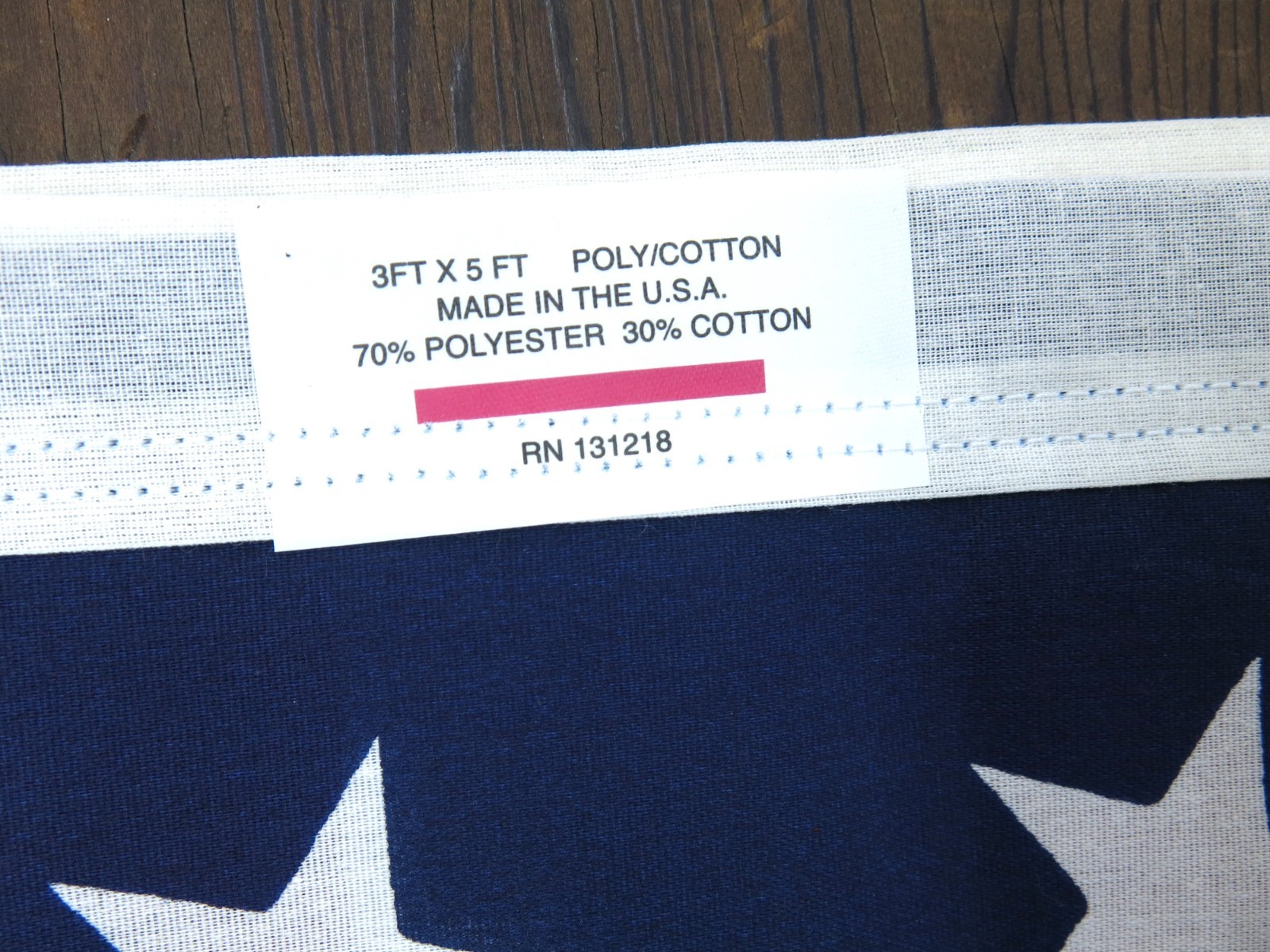 US Flag 3ft x 5ft Polyester/Cotton Made in USA Flag United States of America