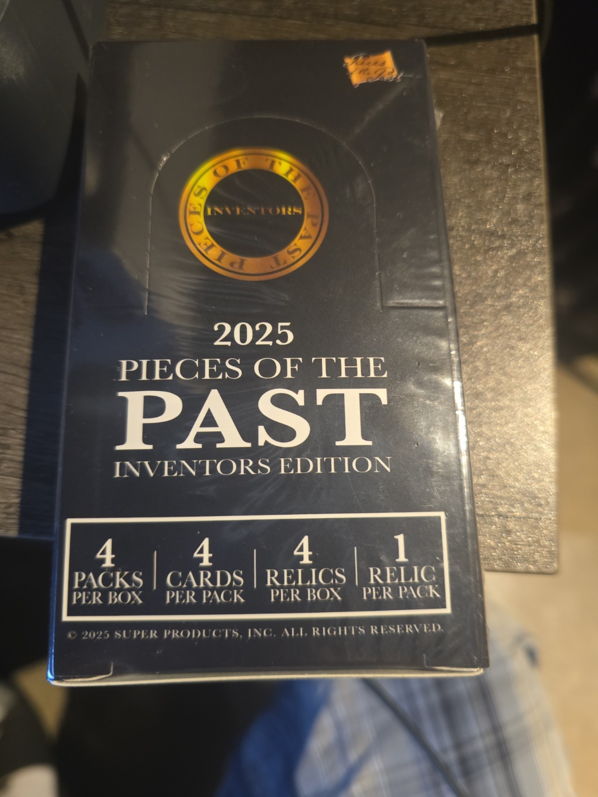 2025 Pieces of The Past Inventors Edition Factory Sealed Hobby Box