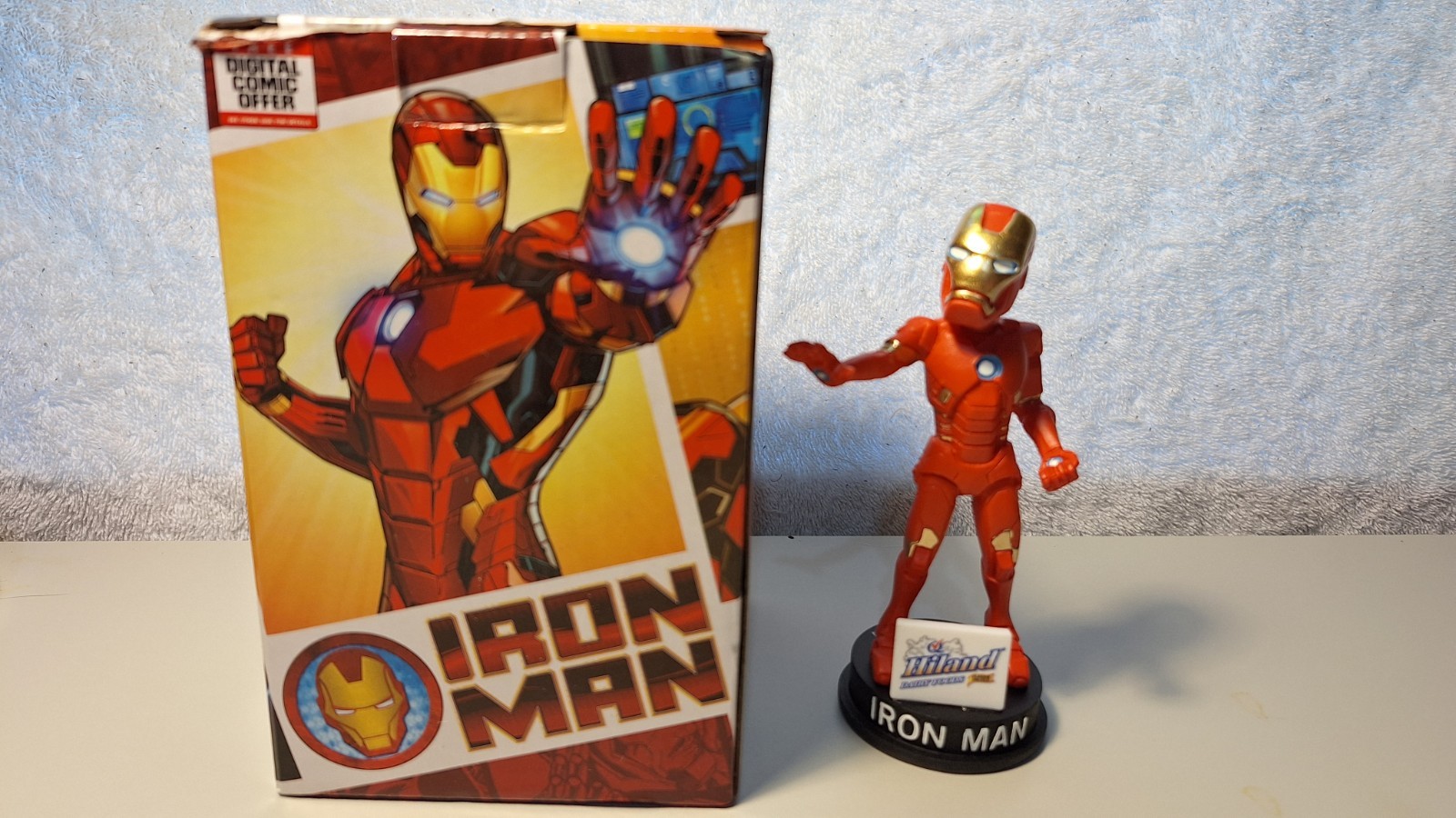 Springfield Cardinals Iron Man Marvel Bobblehead SGA 7-8-23 NIB Super Hero Box