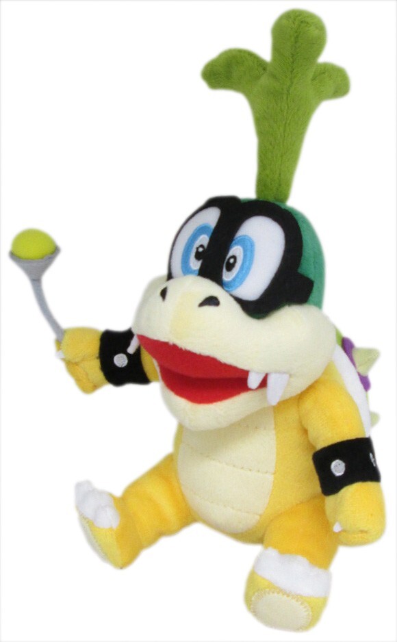 Super Mario Small Stuffed 7” Plush Toy Doll Iggy Koopa LB1342