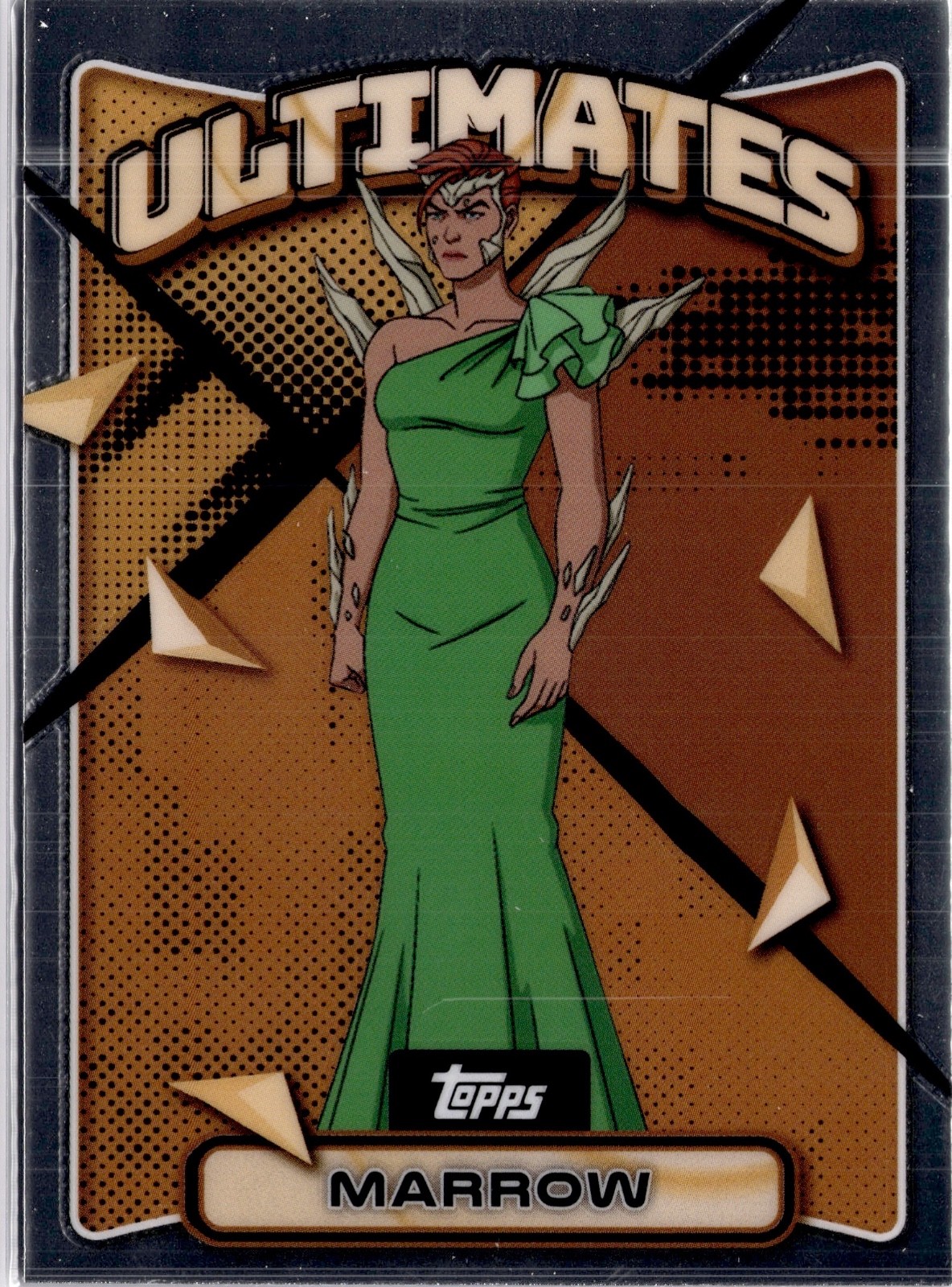 Topps Marvel Finest 2025 Card Marrow 3 Ultimates Trading Card TCG