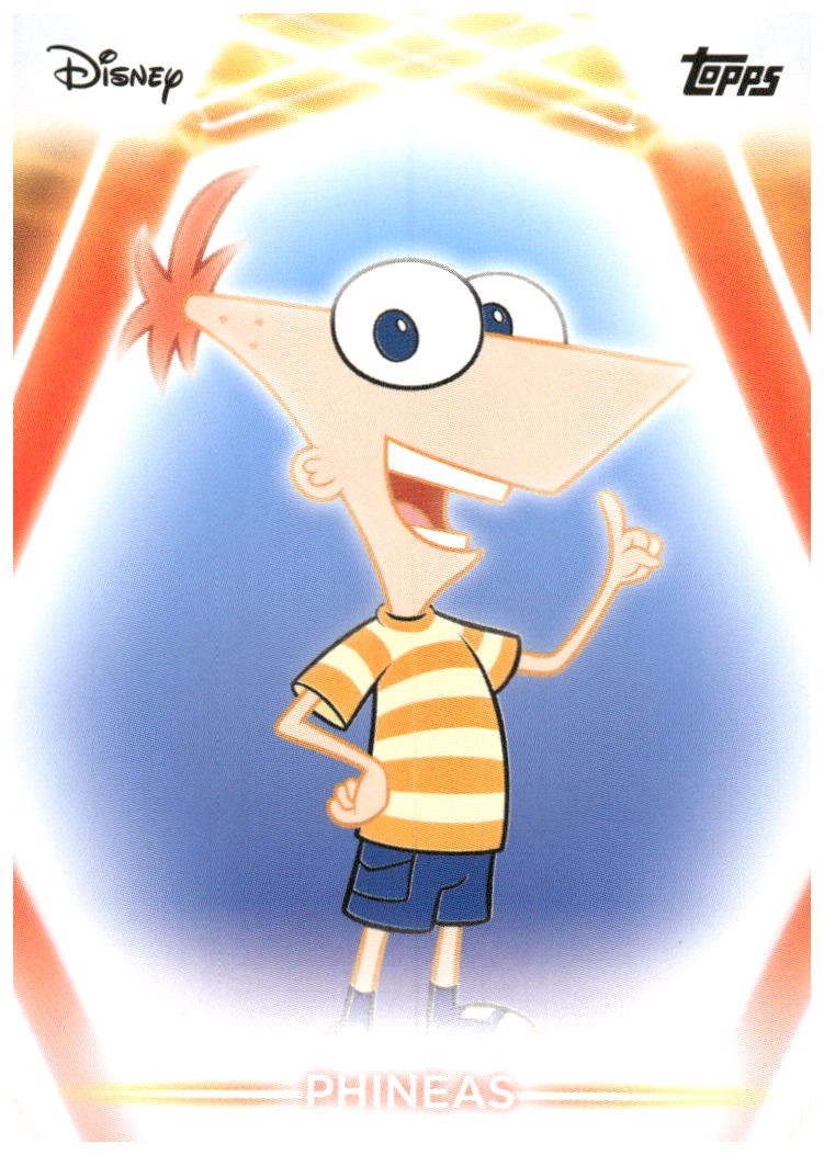 2026 Topps Disney Neon #1 Phineas