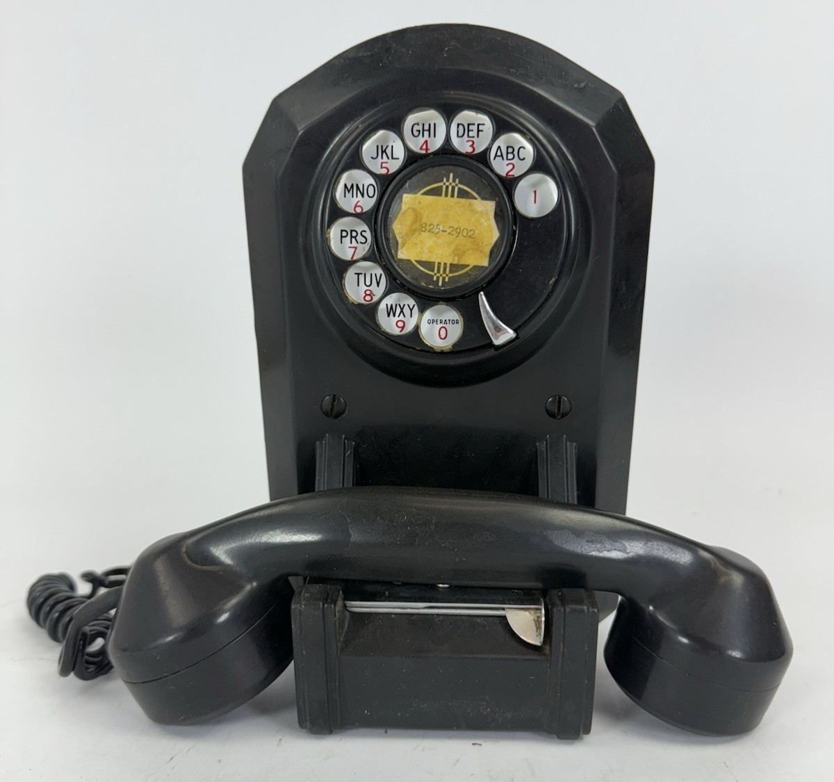 Rare! Party Line, Automatic Electric Monophone Rotary Dial Wall Phone Vintage