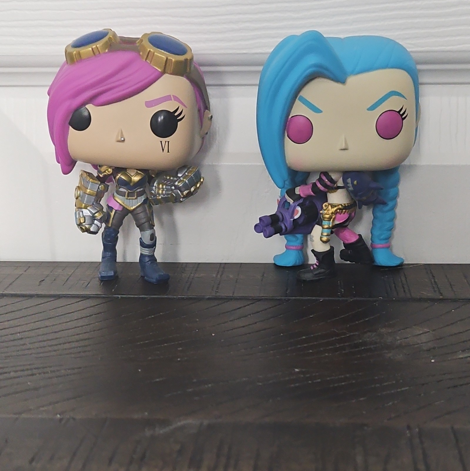 Jinx and Vi Funko Pop Vinyl Figure Set of 2 (#05 & #06)