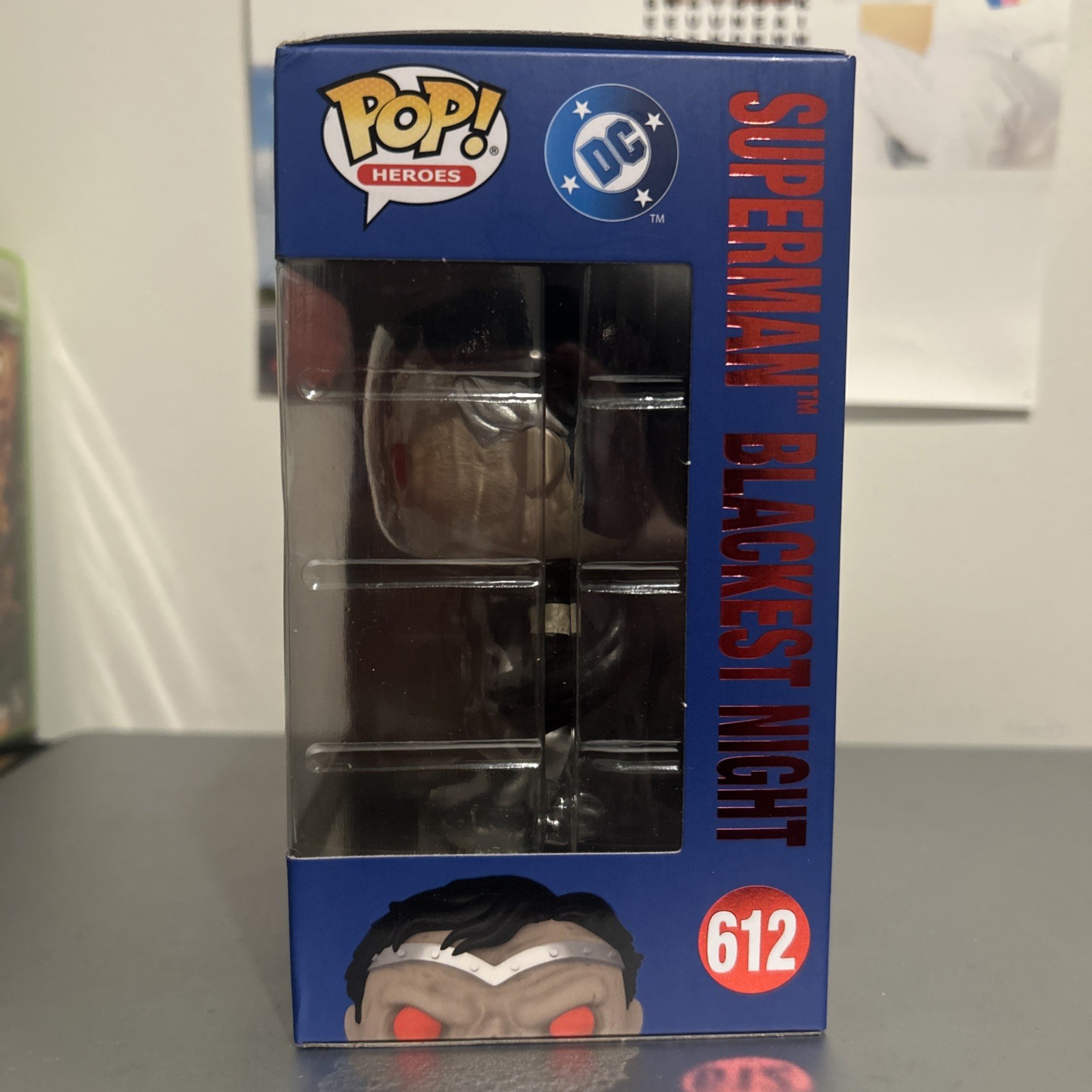Funko POP! Heroes: Shield Through the Ages – Superman Blackest Night [New Toy]