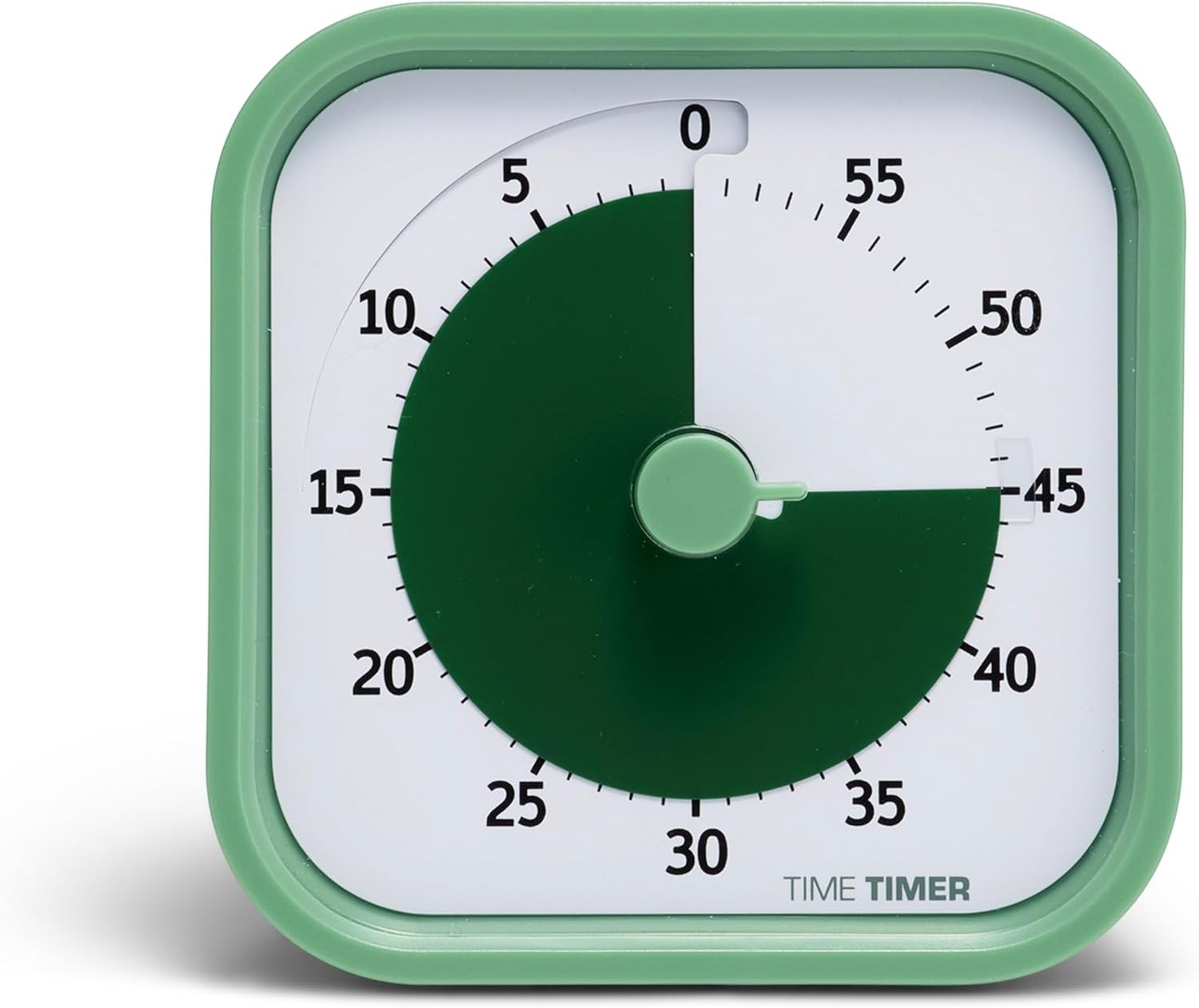TIME TIMER Home 60-Minute Visual Timer Silent for Homeschool Green