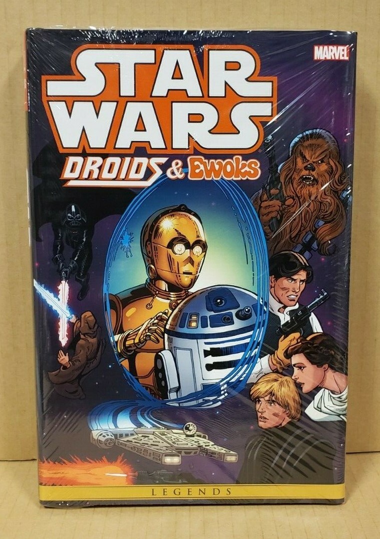 STAR WARS DROIDS AND EWOKS OMNIBUS HC DROIDS COVER (FACTORY SEALED, BRAND NEW)
