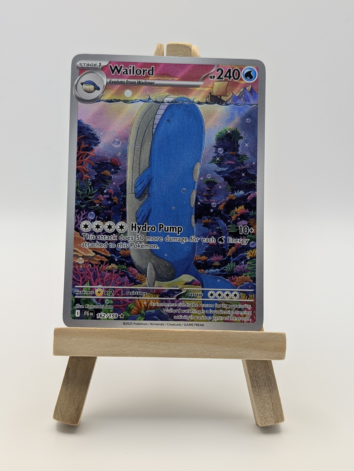 Holofoil – Wailord – 162/159 – 162/159 / NM / English Pokemon TCG