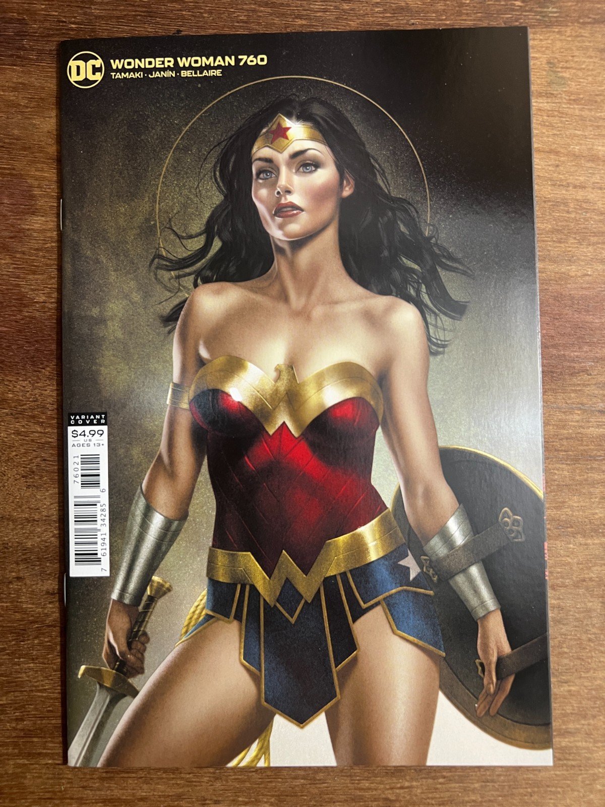 Wonder Woman 760 DC Comics Joshua Middleton Var Mikel Janin Mariko Tamaki 2020
