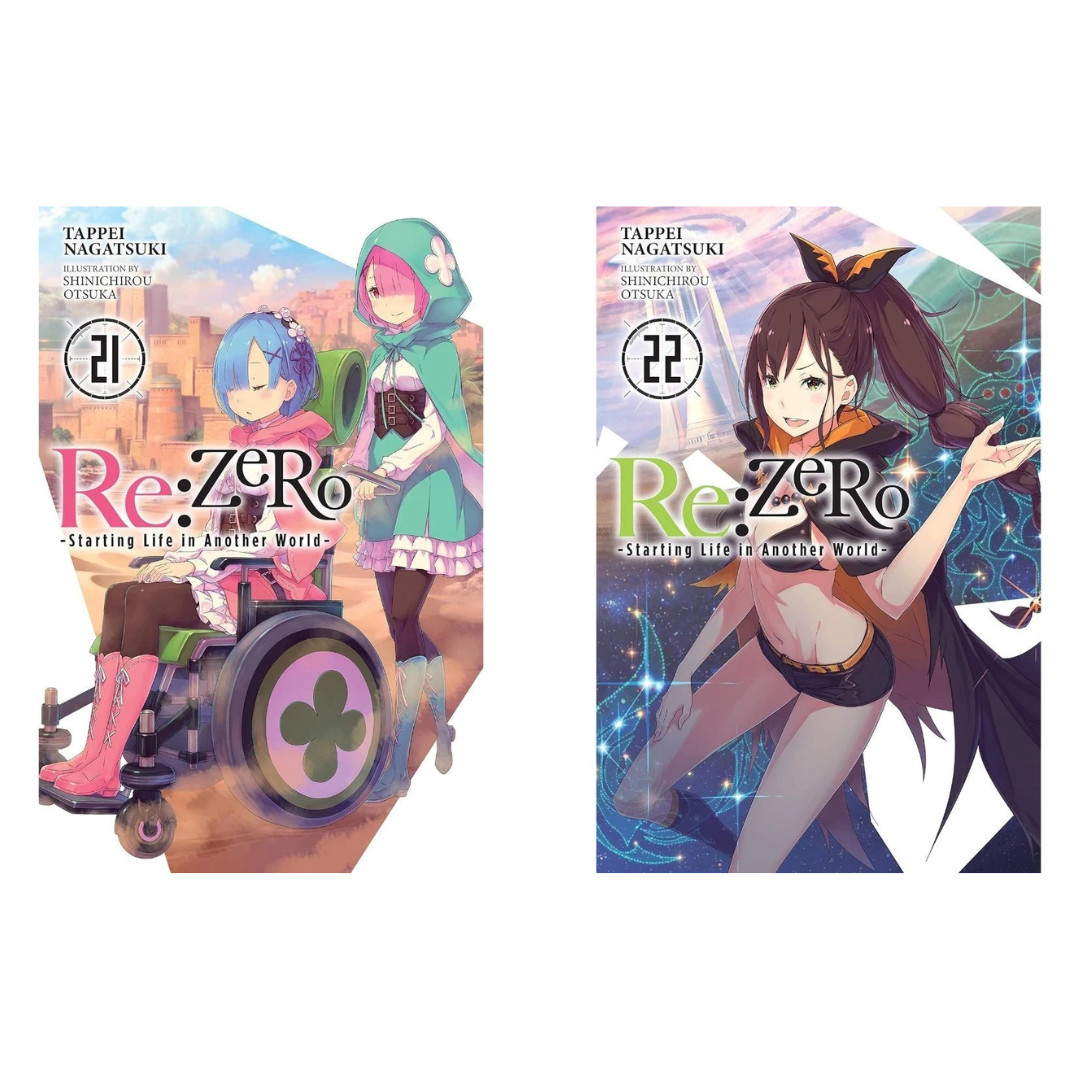 Re:Zero−Starting Life in Another World Vol. 1-28 Light Novel English FULL SET