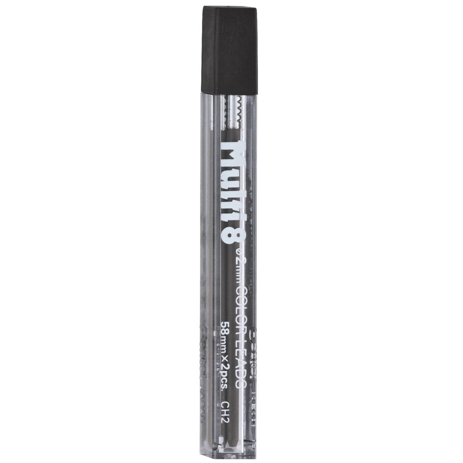 Pentel CH2 Multi 8 Colour Pencil Lead Refill, 2.0mm 2 Leads/Tube, Choose Color