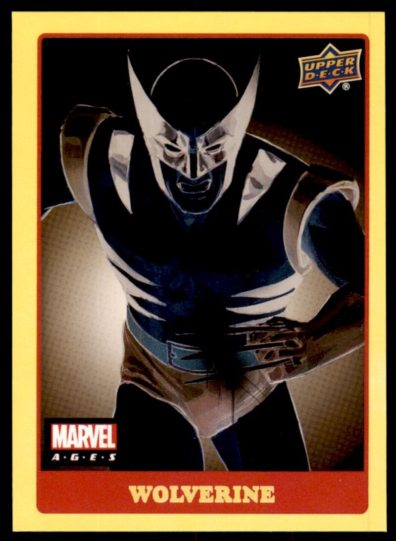2020 Upper Deck Marvel Ages Negative Achievement #N-1 Wolverine