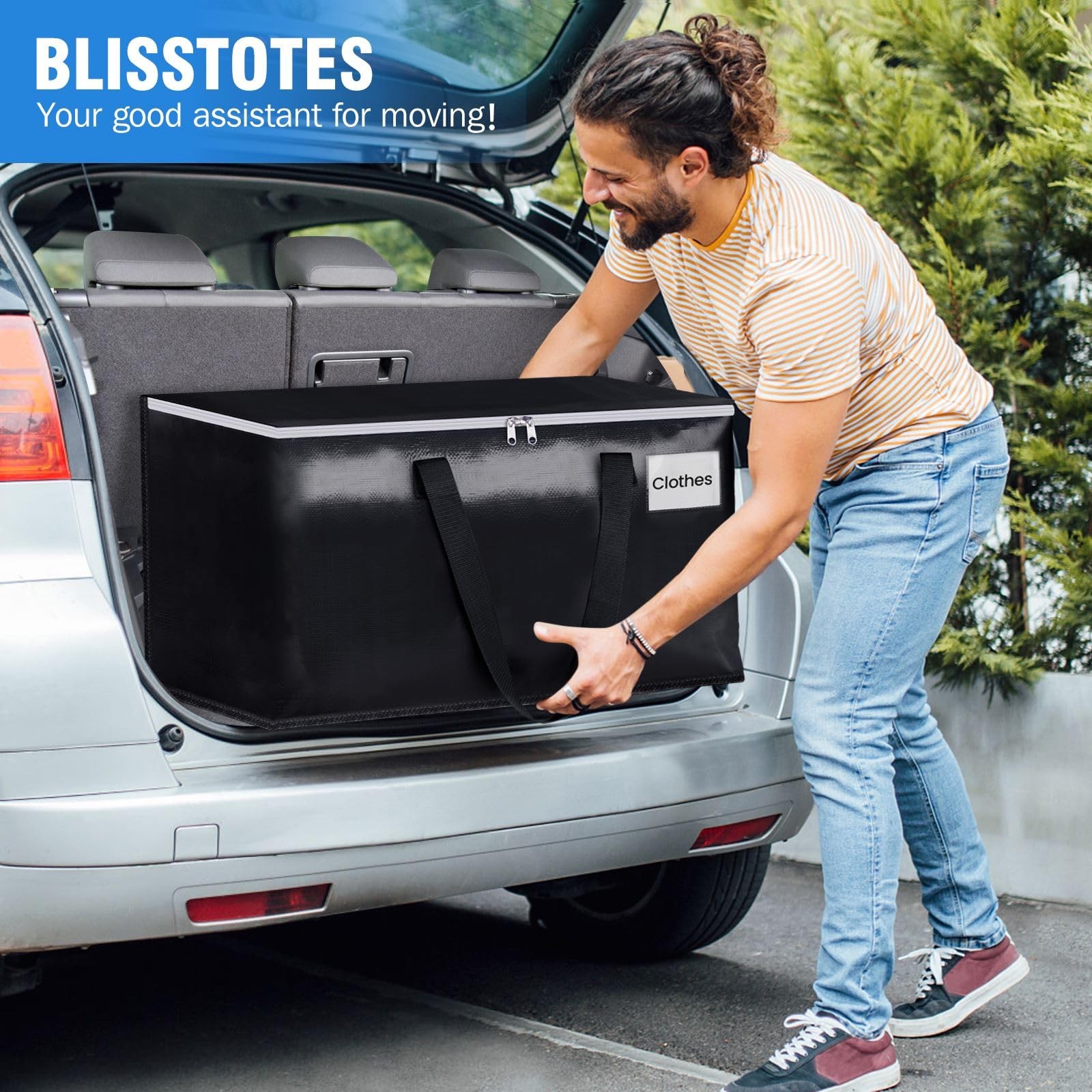 Blisstotes Collapsible – Boxes Zippers And Handles Space Saving
