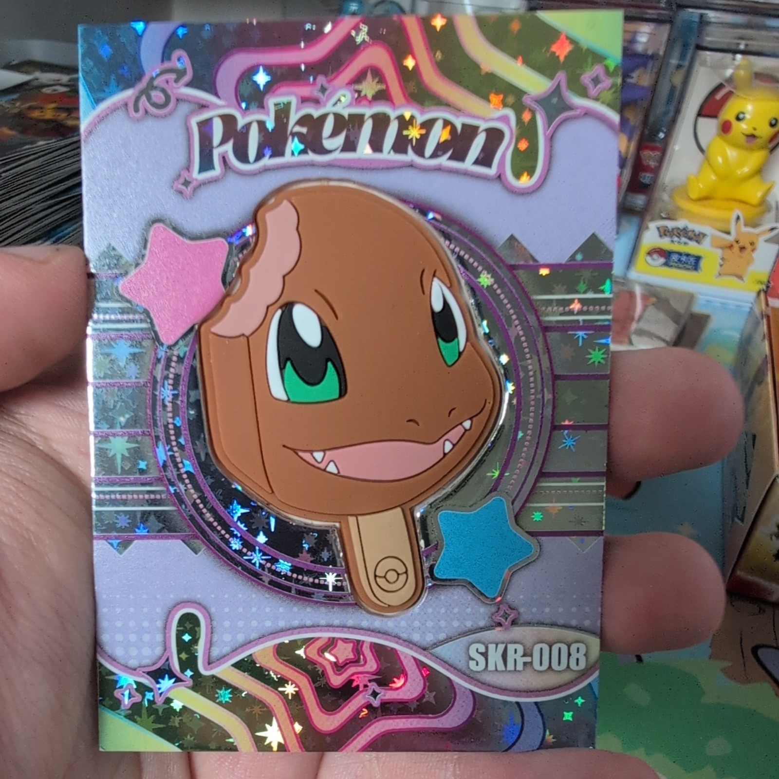 Chinese Mengka Vol 2 Charmander ‘Ice Lolly/Ice Cream’ SKR-008 Numbered 059/288