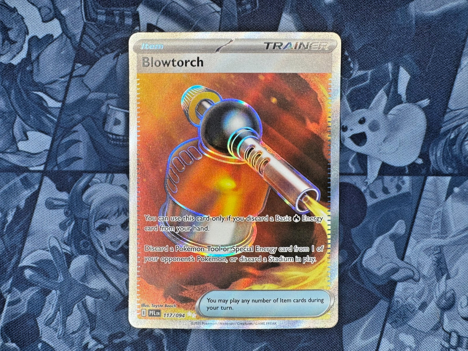 Pokemon – Blowtorch – 117/094 – Phantasmal Flames – Ultra Rare