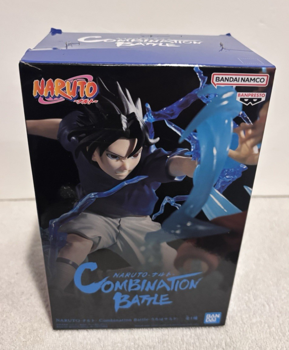 Bandai Namco Naruto Shippuden Combination Battle Sasuke Uchiha Figure – NIB