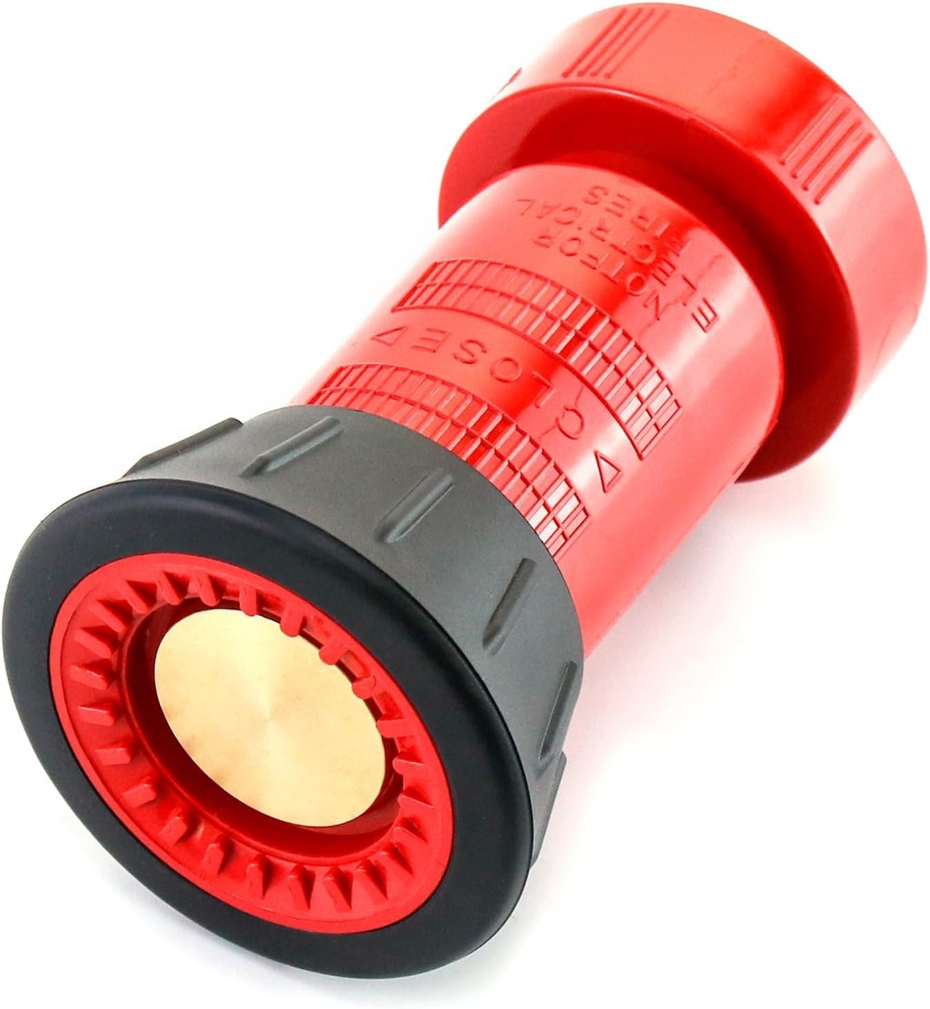 Fire Hose Nozzle 1-1/2 Inch Heavy Duty Thermoplastic Constant Flow Fog Nozzle