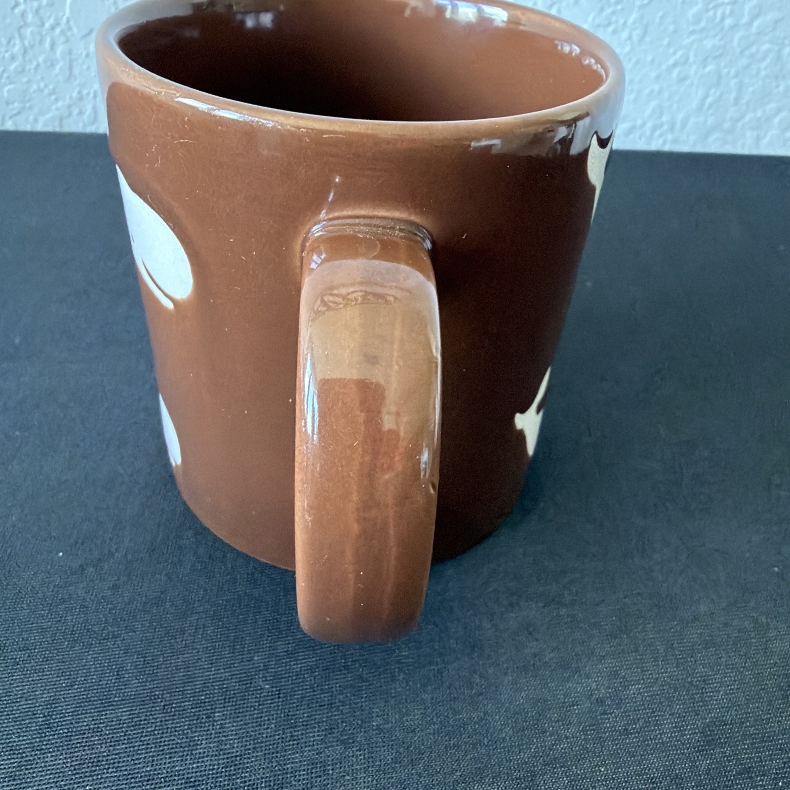 Waechtersbach Spain Sperm Whales Nautical Mug Blue White