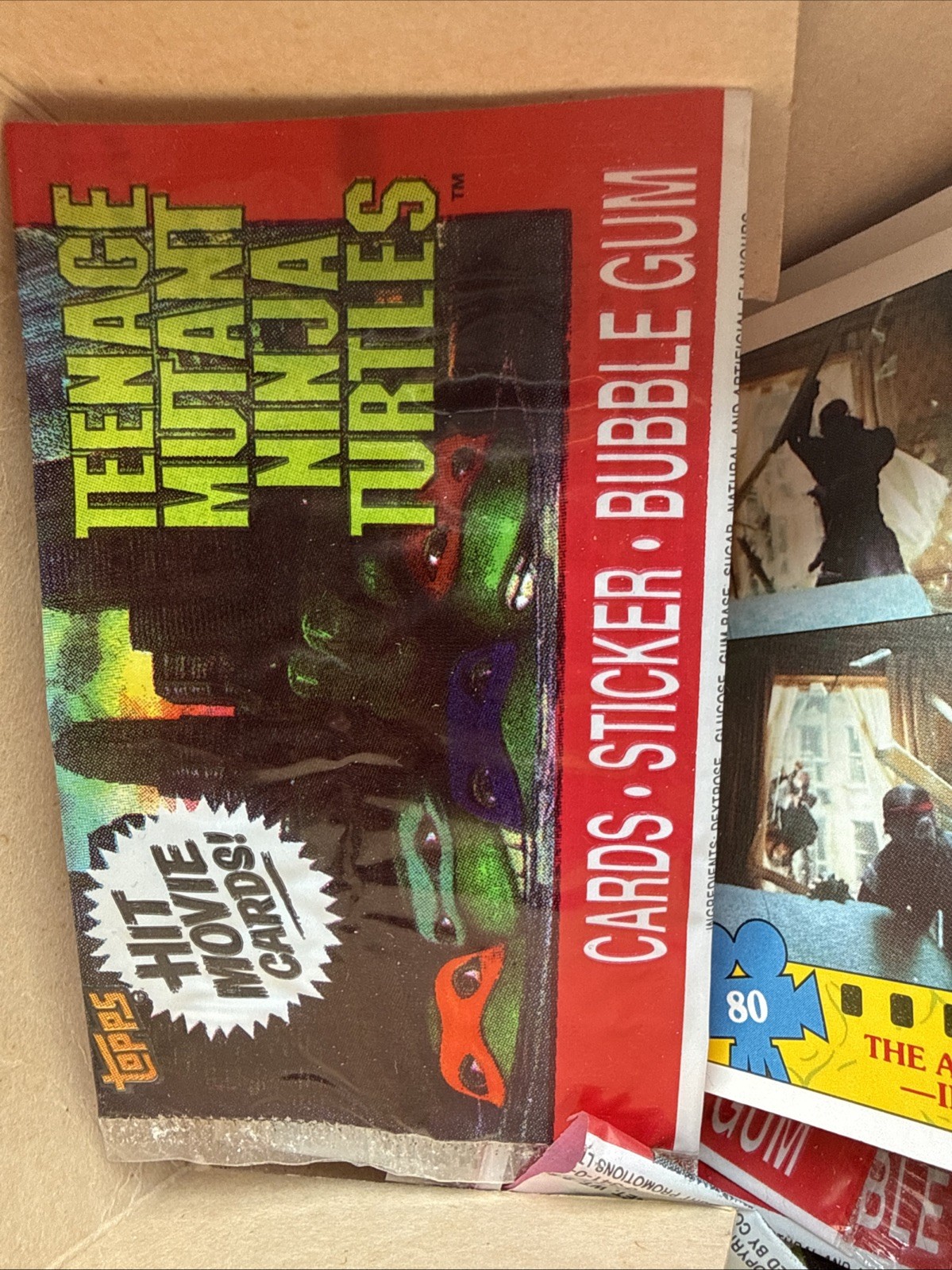 Teenage Mutant Ninja Turtles Movie Trading Cards – Topps – 1990 – Various