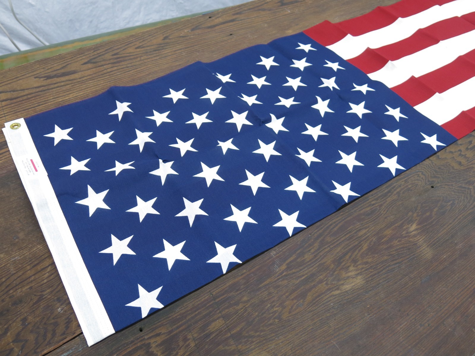US Flag 3ft x 5ft Polyester/Cotton Made in USA Flag United States of America
