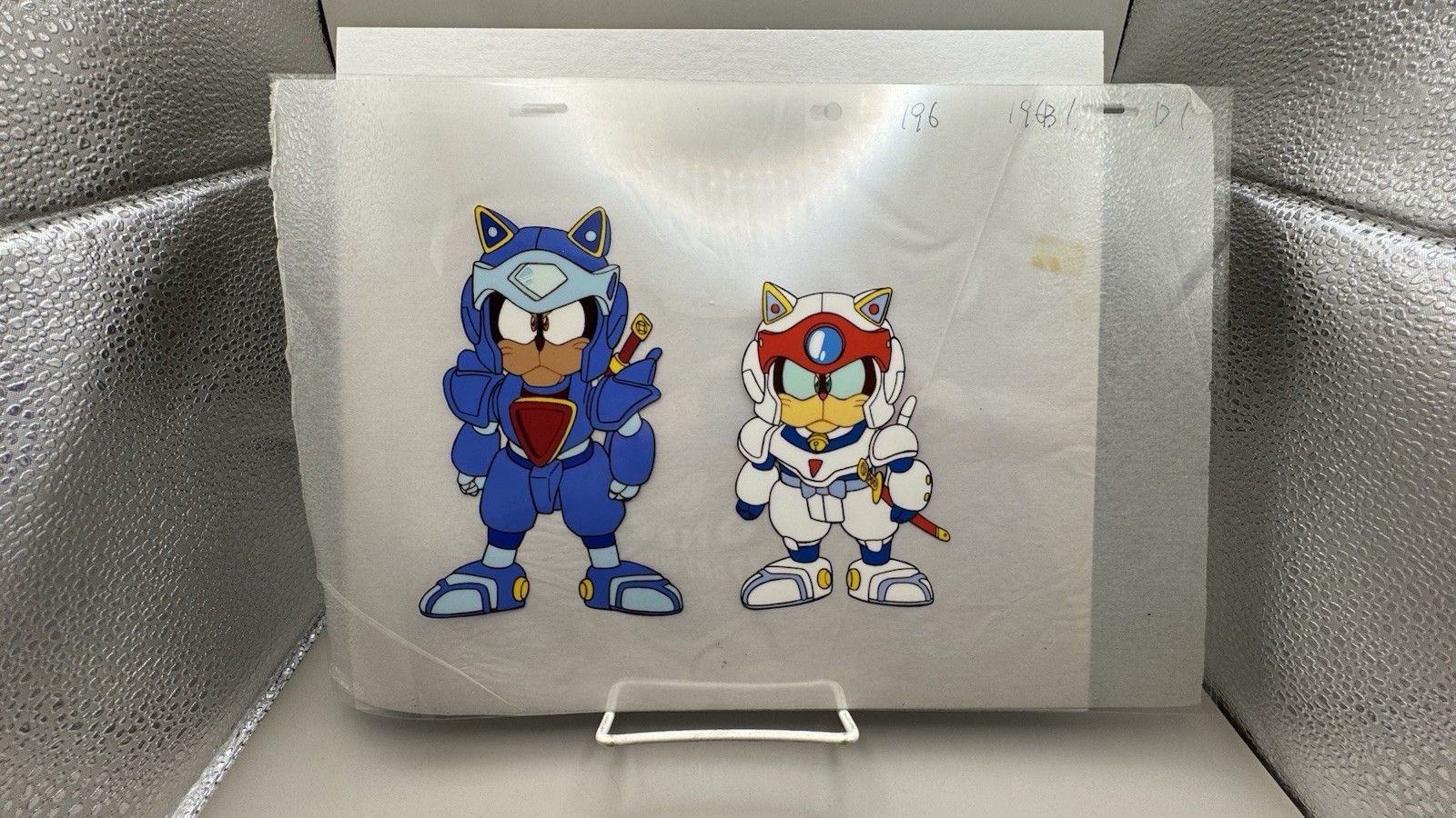 Samurai Pizza Cats Original Production Animation Cel Speedy & Guido