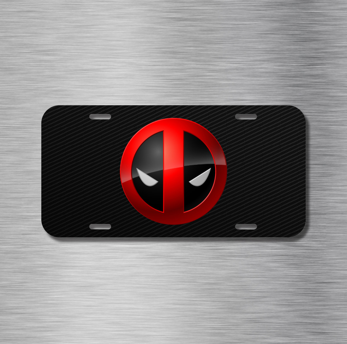 NEW Deadpool Super Hero Aluminum License Plate CAR SUV Truck