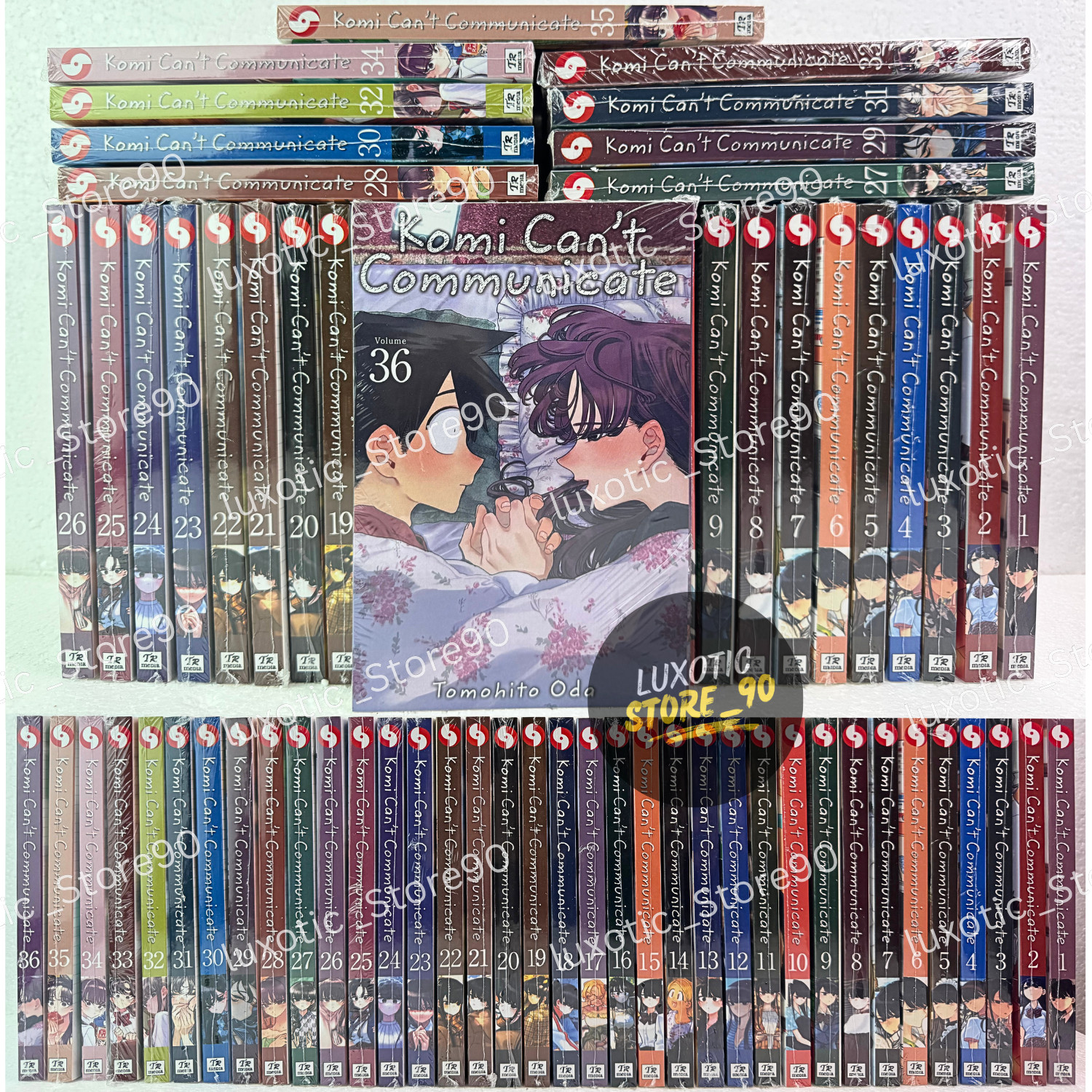 Komi Can’t Communicate Manga English Vol. 1-37 Half/Full Set Comic Books New DHL