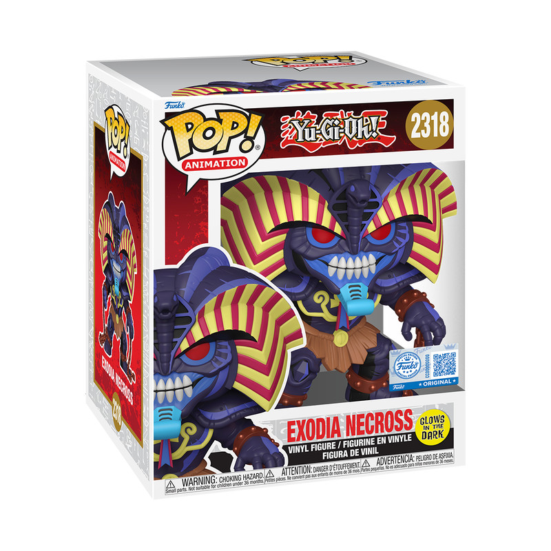 Funko Pop! Yu-Gi-Oh! Exodia Necross #2318 Glow In The Dark Exclusive *IN HAND*