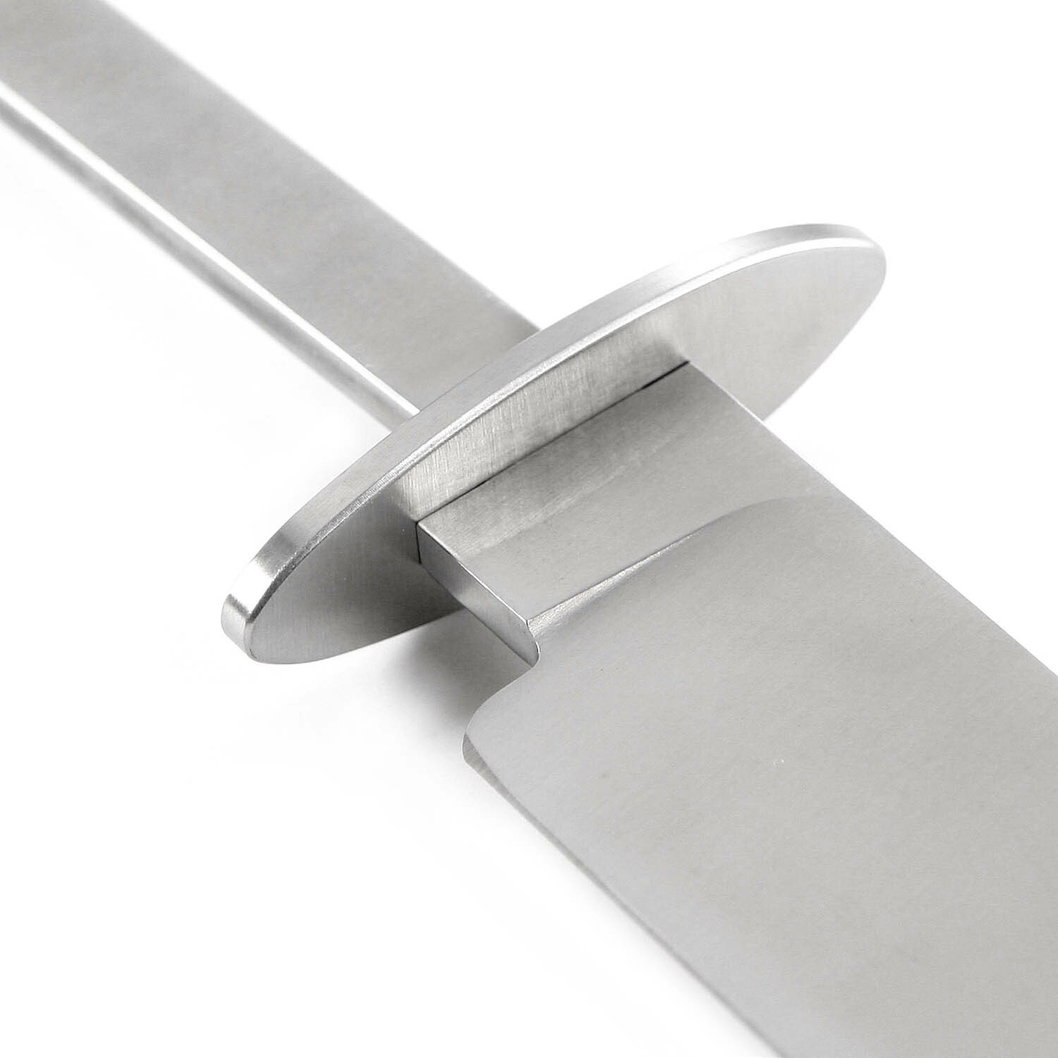 Knife Making Guard – Oval Shaped – 420 Stainless – (Harvey Dean Design)