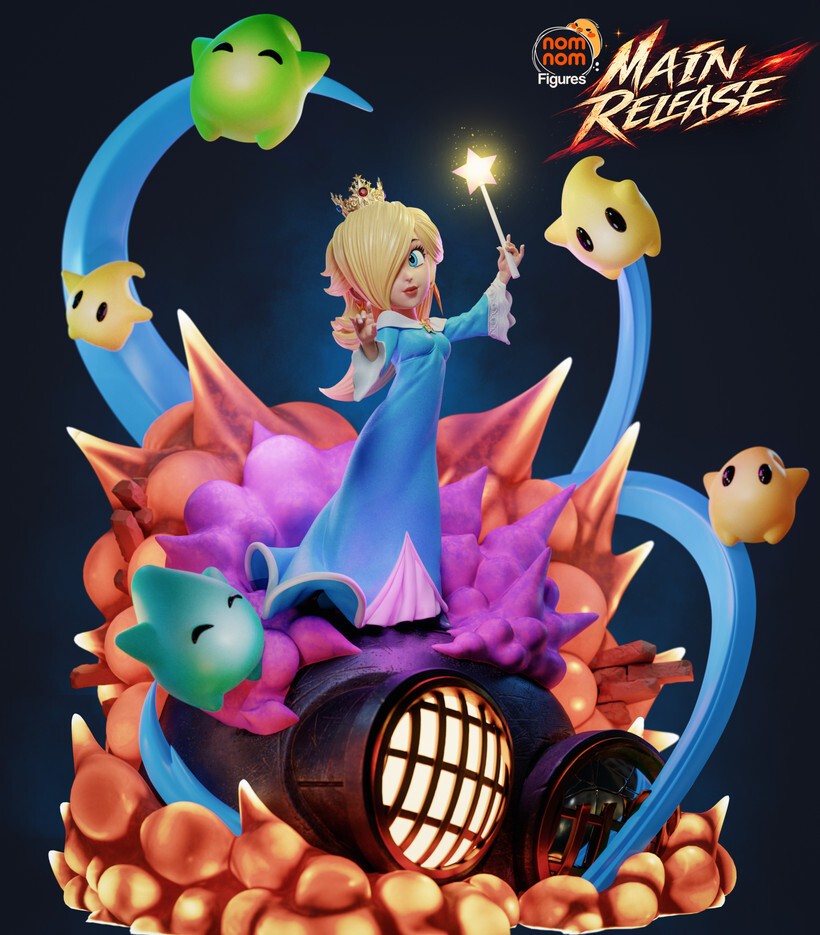 1:8 Rosalina Super Mario Galaxy UNPAINTED High Quality Garage Kit