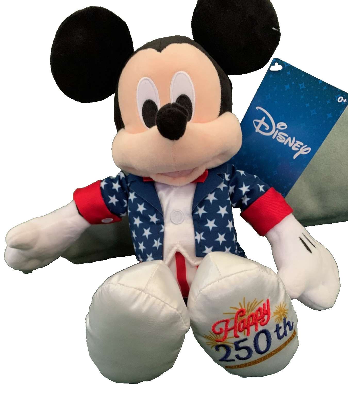 Disney Parks Disneyland America independece Day 250th USA Mickey Mouse Plush
