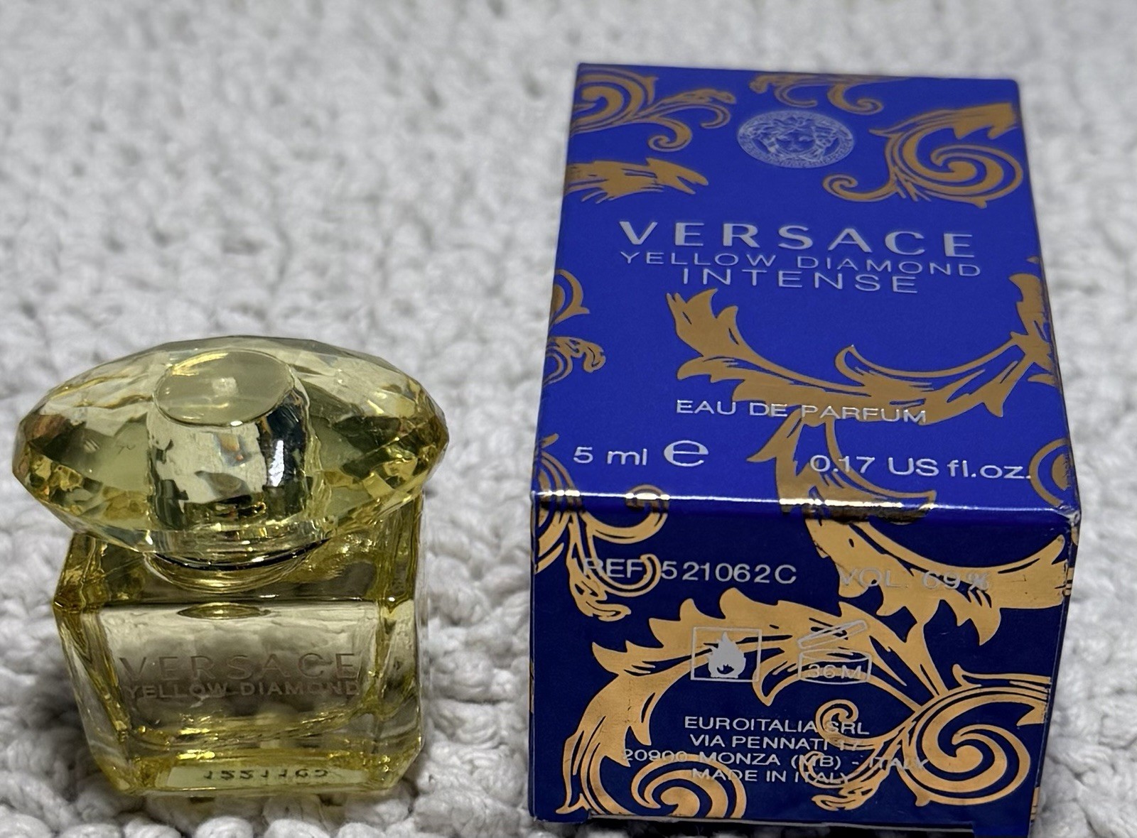 Versace Yellow Diamond Intense Eau de Parfum Mini Miniature Spray 5ml