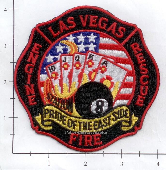 Nevada – Las Vegas Station 8 NV Fire Dept Patch – Pride of the East Side
