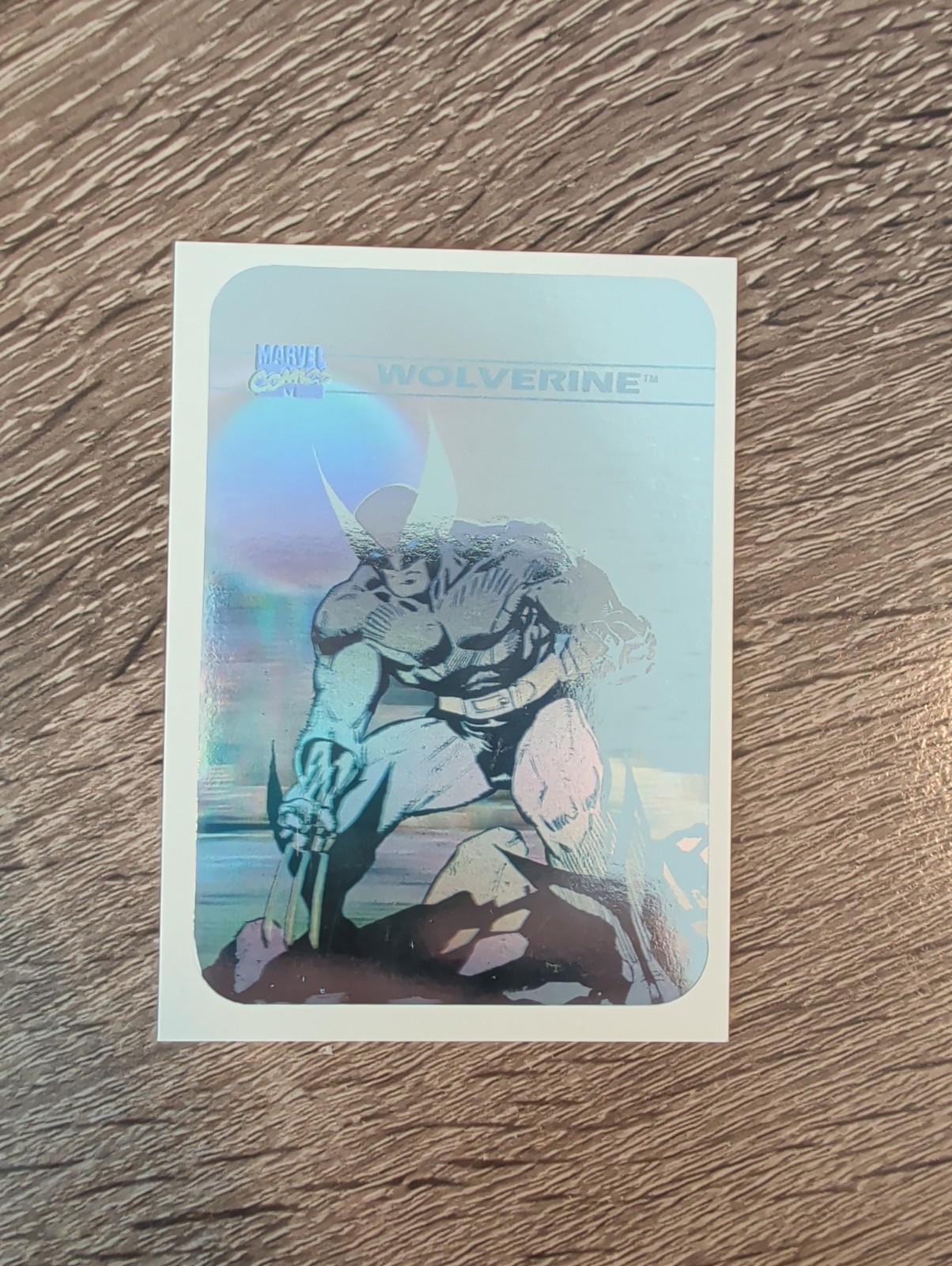 1990 Marvel Universe Hologram Wolverine X-Men #MH4 Impel