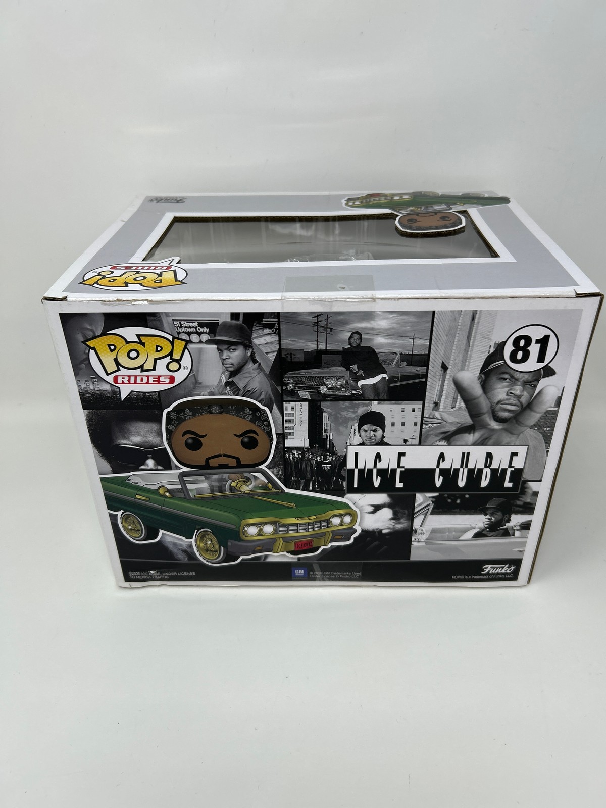 Funko POP! Rocks Ice Cube with Impala Supersized #81 Vinyl Figure NOT MINT