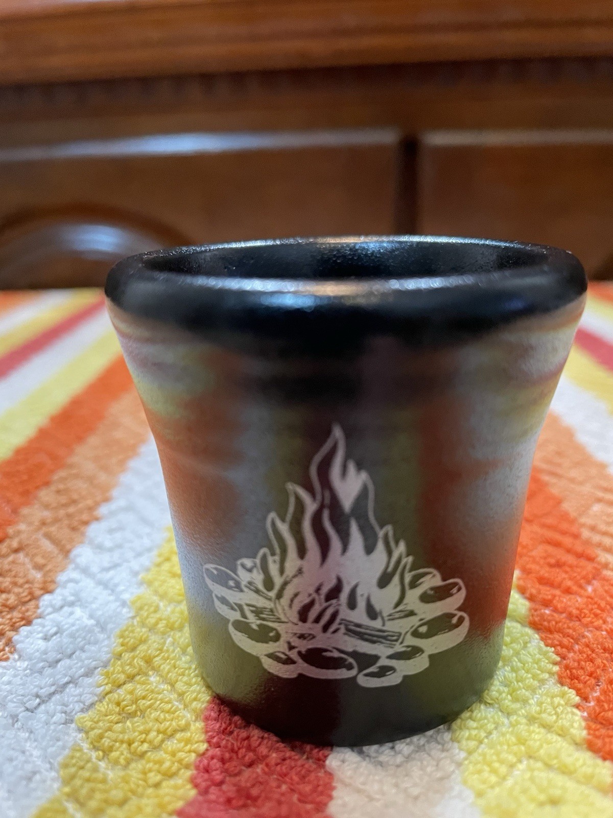 Fiesta HLCCA Shot Glass Campfire 2026 Exclusive Foundry Pristine New Free Ship