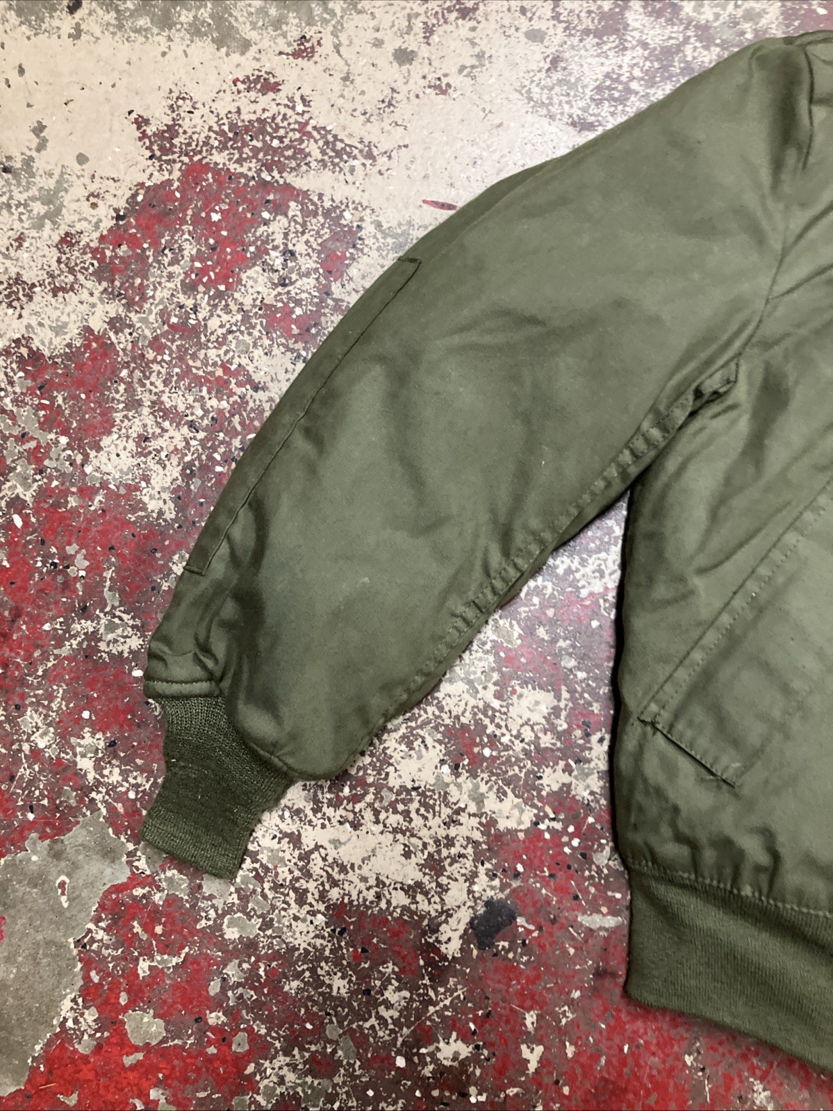 Cold Weather High Temperature Resistant Jacket SMALL SHORT OD Green LOT 4