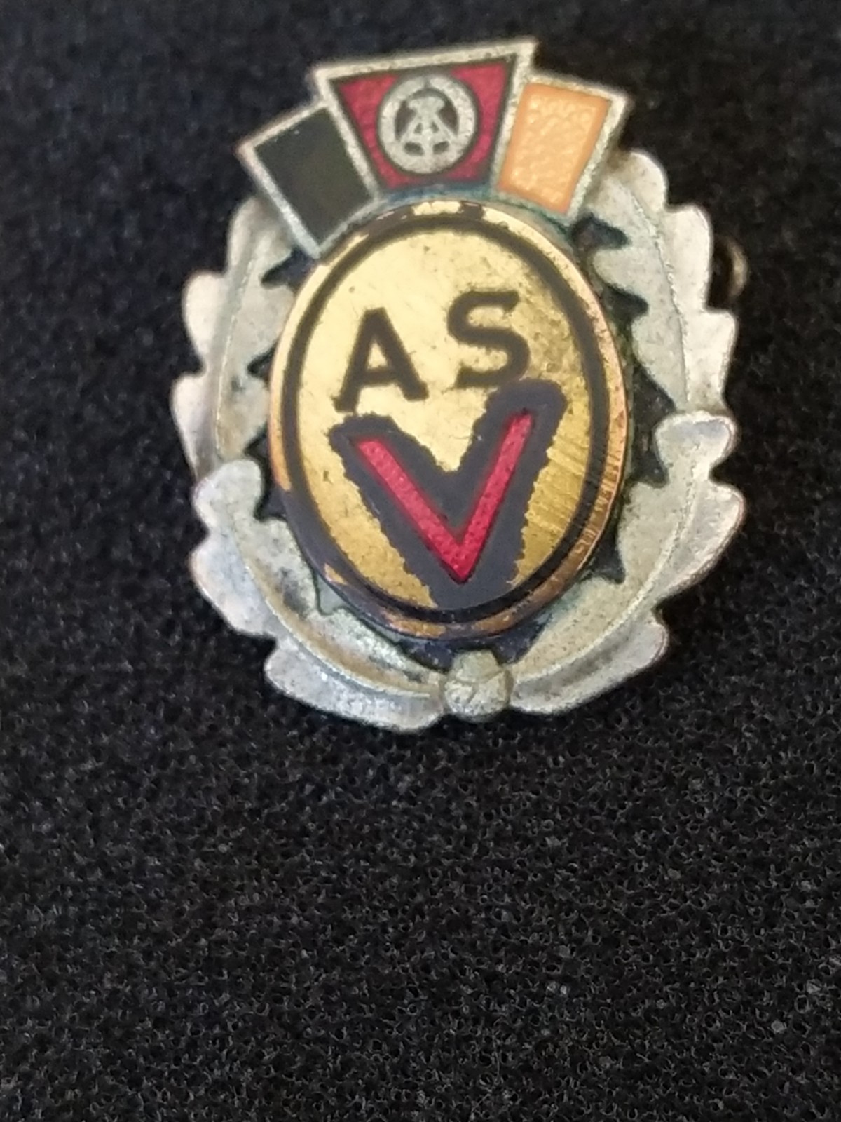 alt. Ehren-Abzeichen SILBER 70er J. * ASV Armeesportvereinigung* DDR DFV ASG ASK