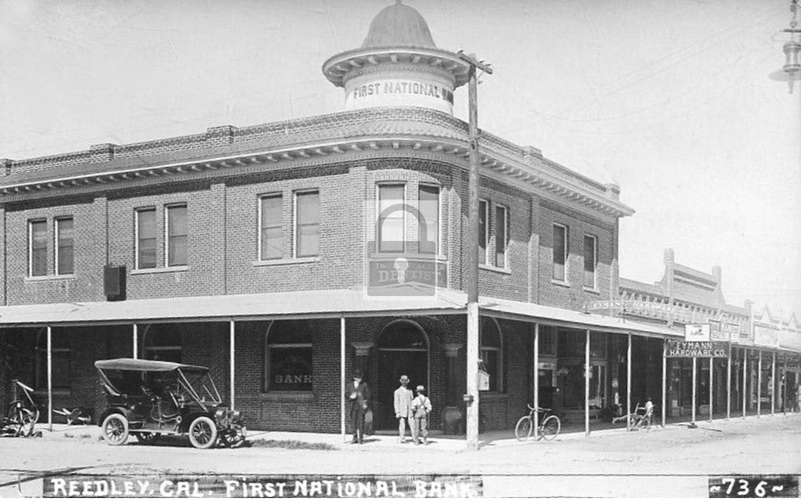 First National Bank & Dentist Reedley California CA – Reprint