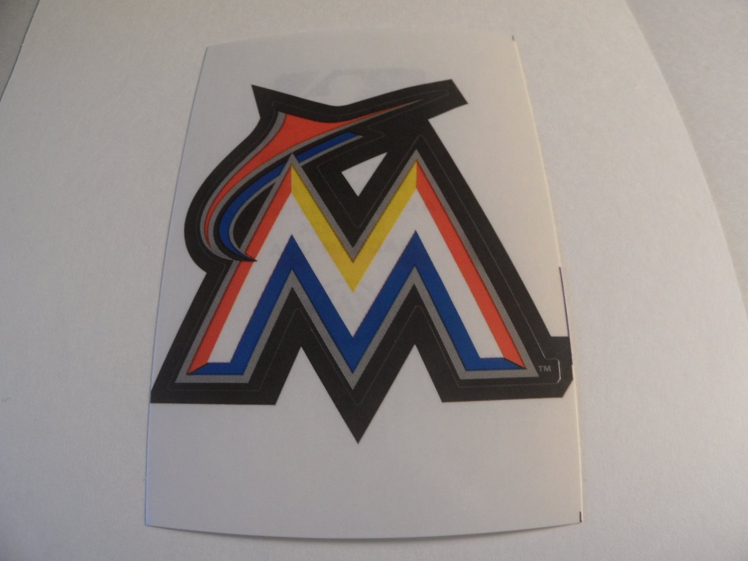 A & A Global Industries Miami Marlins MLB Logo Sticker Series 15 of 30