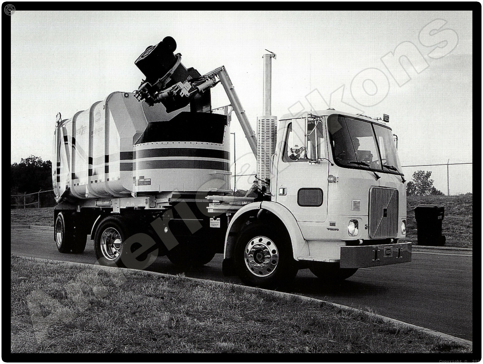Volvo Trucks New Metal Sign: Xpeditor Garbage Truck – Heil Starr Collection Unit