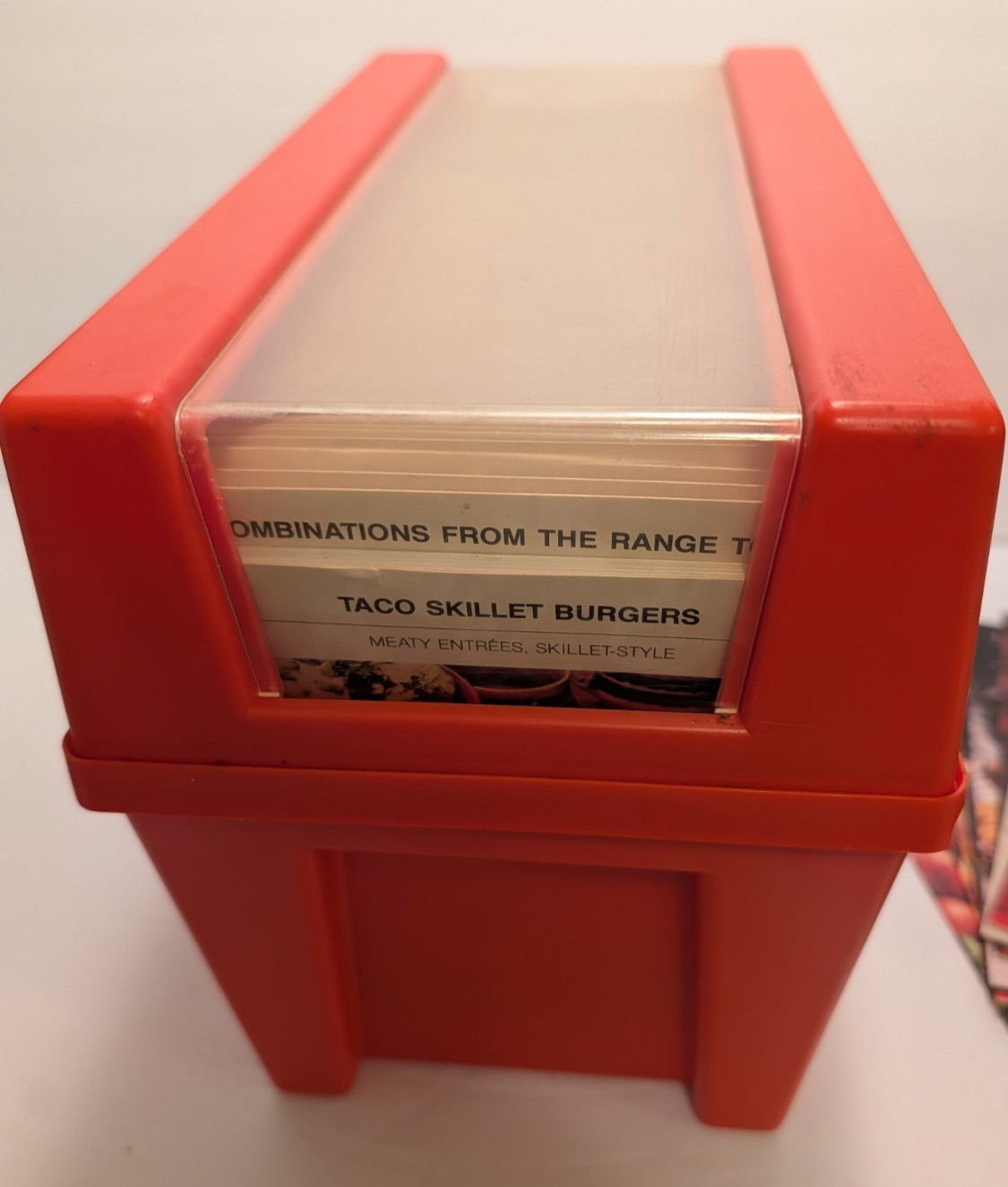 1978 Red Better Homes & Gardens Recipe Card Library Complete Set + Index & Menus