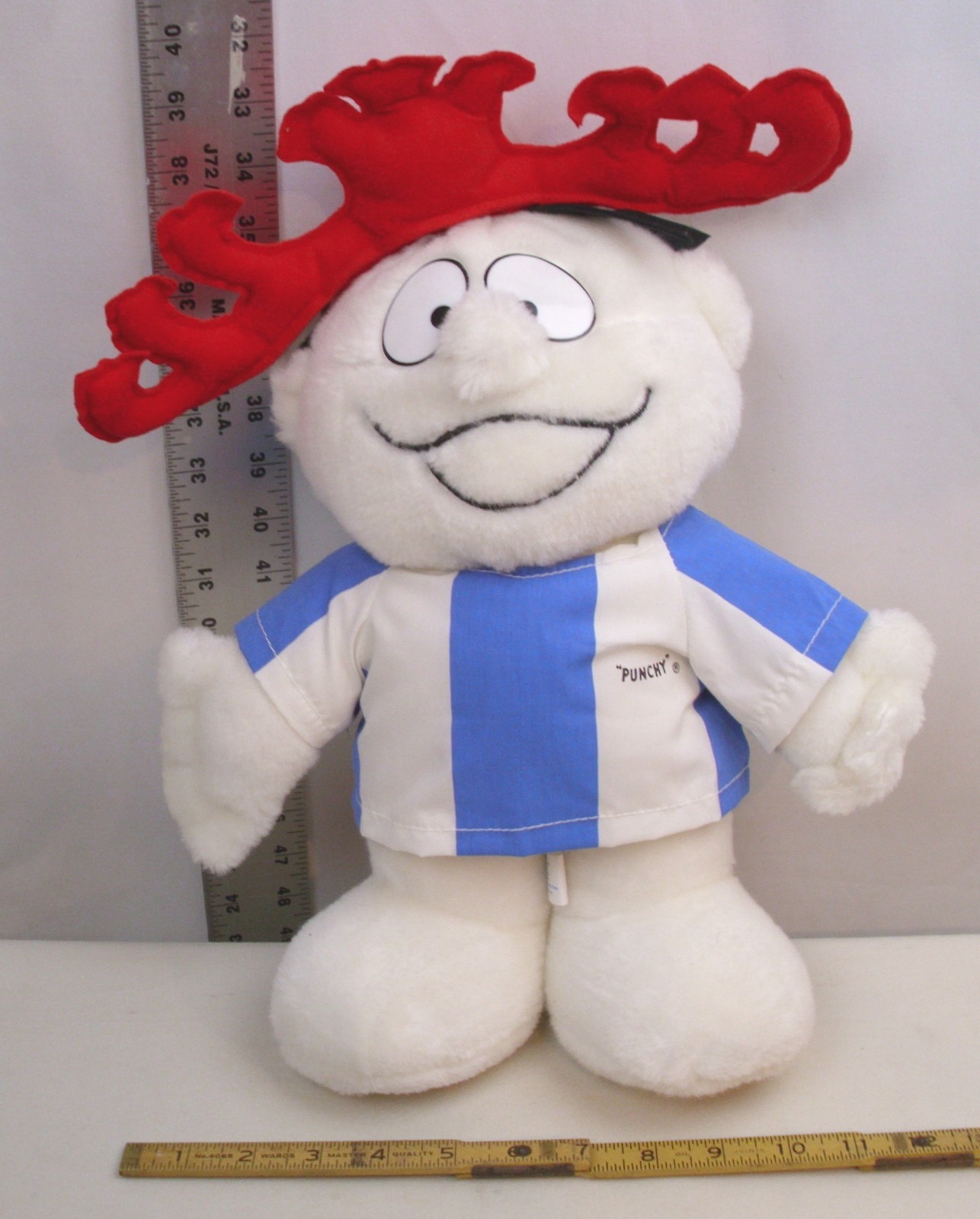 HAWAIIAN PUNCH PUNCHY 1988 PLUSH DOLL ADVERTISING CHARACTER