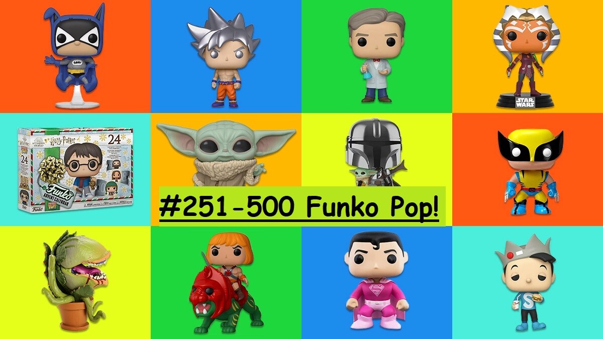 #251-500 Funko Pop! Exclusive Chase Limited Special Edition (SAVE THIS LISTING)