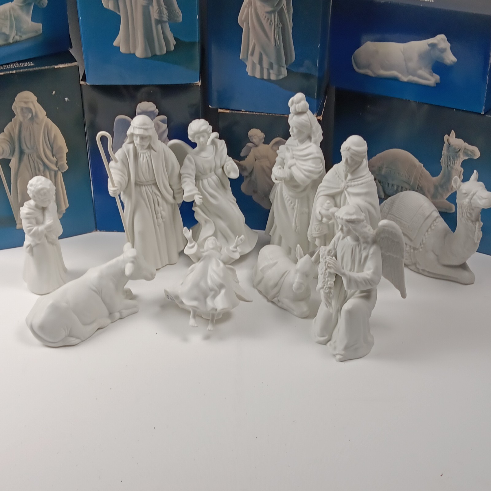 Avon Nativity Collectibles Set 1985-1990