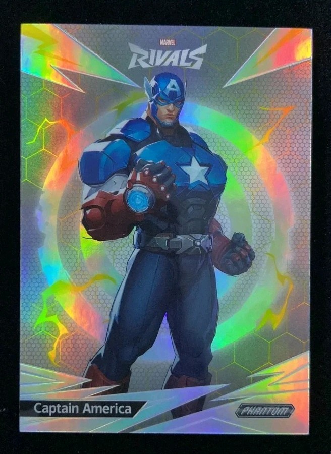 2025 Kakawow Phantom Marvel Rivals Silver #PMR-I-02 Captain America