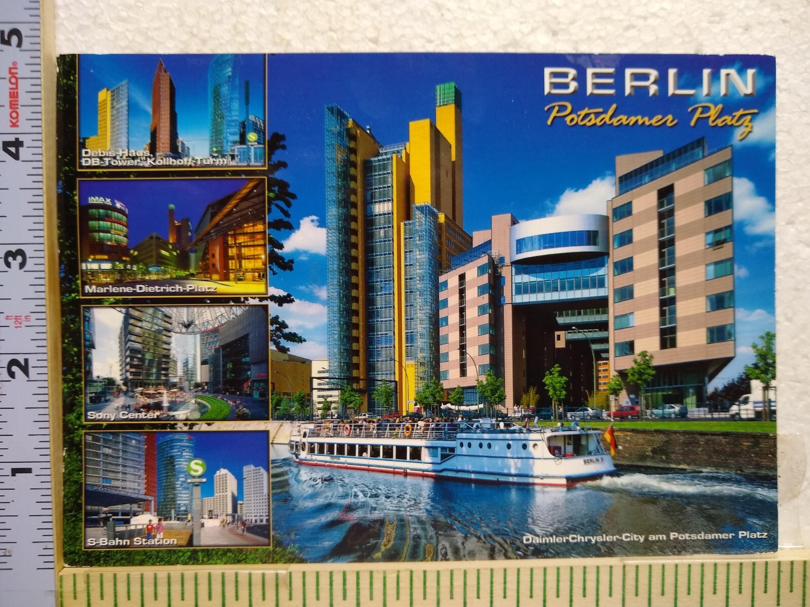 Postcard Famous Places / Landmarks in Berlin Germany
