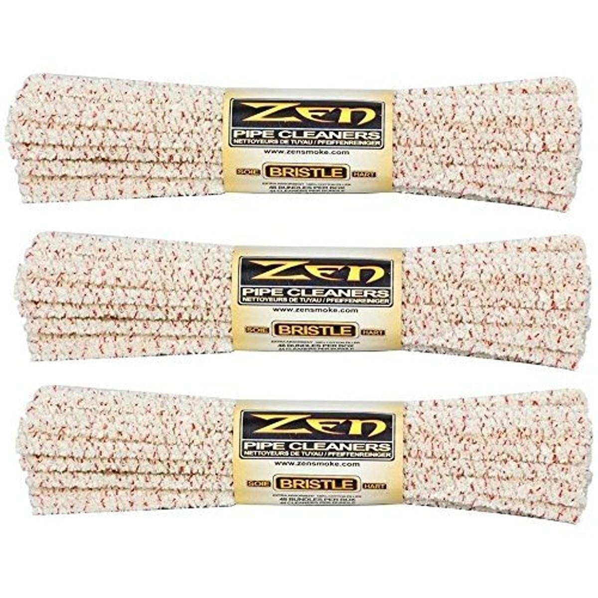 Hard Bristle Pipe Cleaners, 132 Count (Pack of 3) – Yellow Cleaning Supplies
