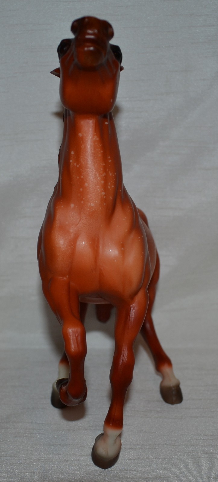 Breyer Ruby~1988~Red Roan Semi-Rearing Mustang (Not Wildfire)~Limited Run 1000
